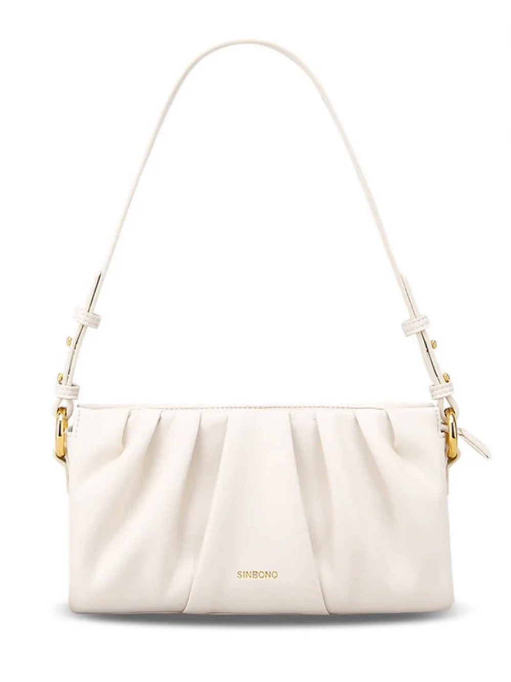 Sinbono Shoulder Bag with Gold Accents
